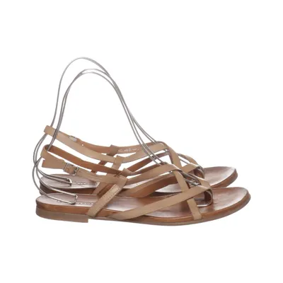 Sandalen (Beige) van 5th Avenue Leer