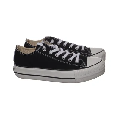Canvas shoes (Black, White) from British Knights
