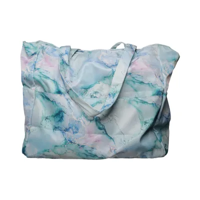 Handbag (Blue, Multicolored)
