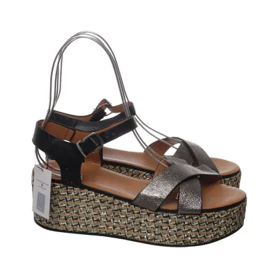 Sandales (Noir, Argent, Marron) de ONYX Cuir
