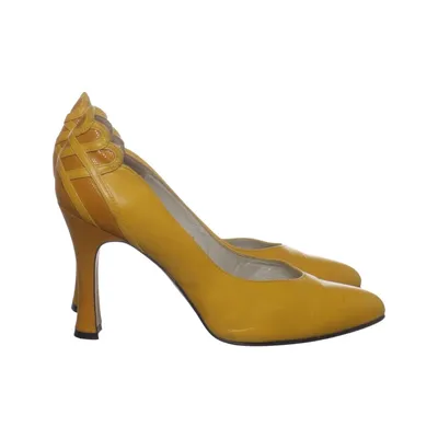 Escarpins (Jaune) de Brenda Zaro Cuir