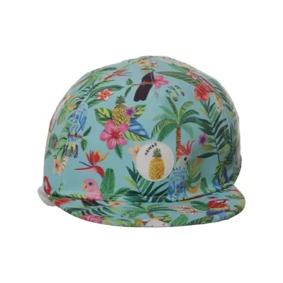 Honkbalpet (Turquoise, Meerkleurig) van Emma Jayne x H&M Polyester, Katoen