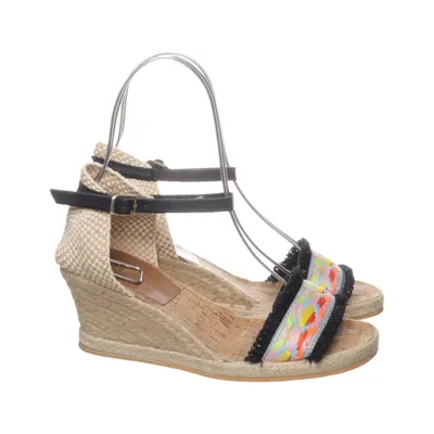 Wedges (Beige, Black, Multicolored) from Cypres