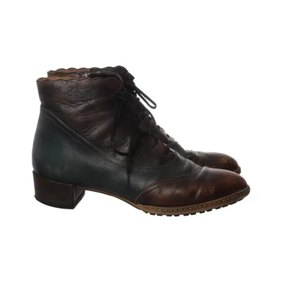 Laced boots (Brown, Blue, Multicolored) from Vabeene