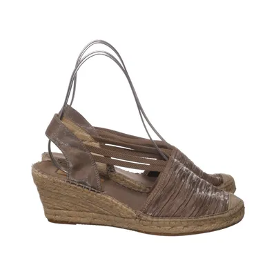 Espadrilles (Bruin) van Vidorreta Leer