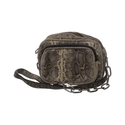 Shoulder-bag (Gray, Beige) from Bershka Accessories Polyurethane