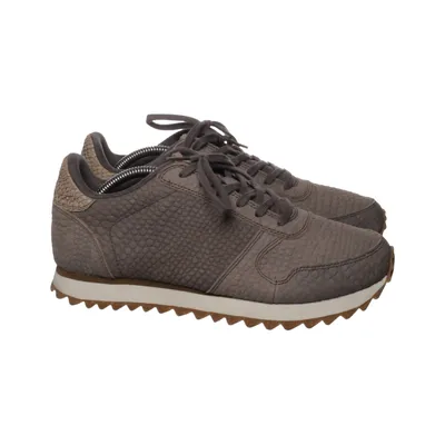 Sneakers (Ydun Croco) from Woden Leather