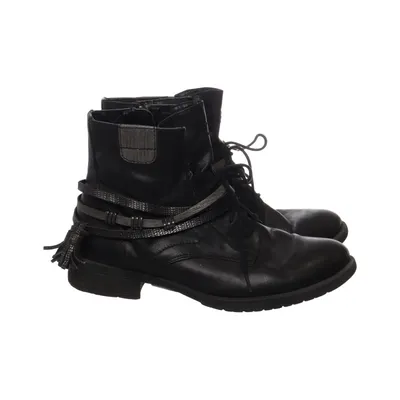 Laced boots (Black) from Jana