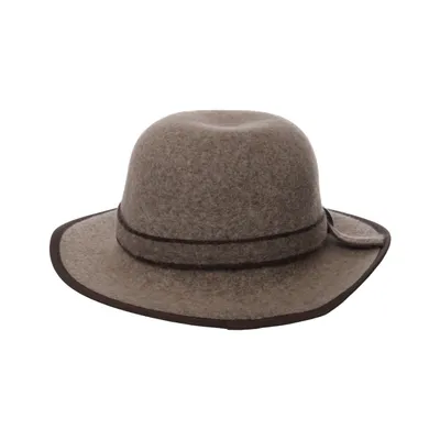 Fedorahatt (Beige, Brun) från Loevenich Viskos, Ull