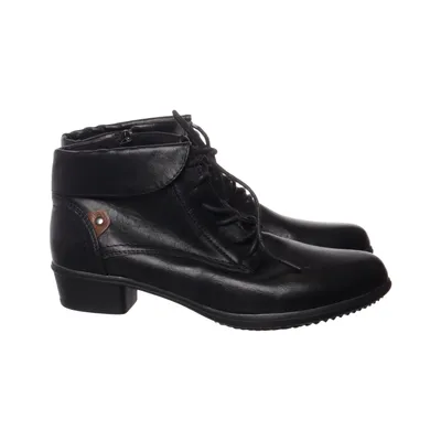 Laced boots (Black) from Naturella