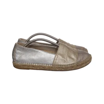 Espadrilles (Silver) from Vidorreta Leather