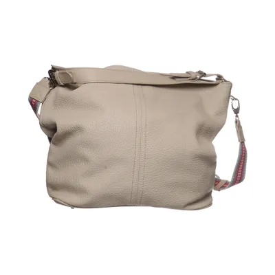 Skuldertaske (Beige) fra Cox Polyester, Polyurethan
