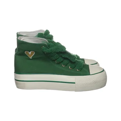 Tygskor (Grön, Vit) från Chicmuse