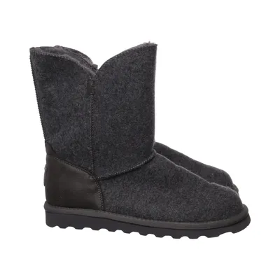 Enkellaarzen (Irina) van Bearpaw Imitatiebont, Leer, Polyester, Wol