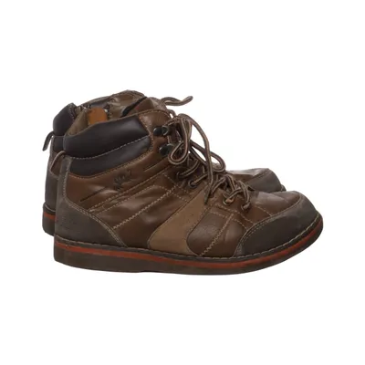 Laced boots (Brown) from Salvage Leather