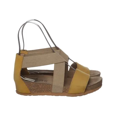 Sandalen (Gelb, Beige) von Easy Walk Leder