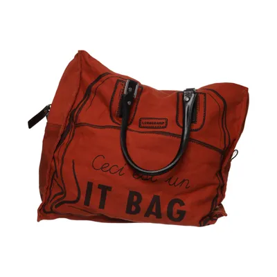 Tygpåse (Orange) från Longchamp