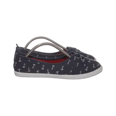 Canvas sko (Blå, Hvid) fra Ardene