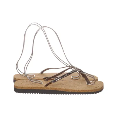 Tongs (Marron, Argent) de Flip Flop