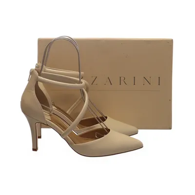 High heels (Beige) from Lazzarini Leather