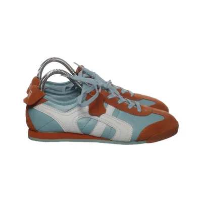 Trainingsschoenen (Blauw, Wit, Bruin) van Flight Leer