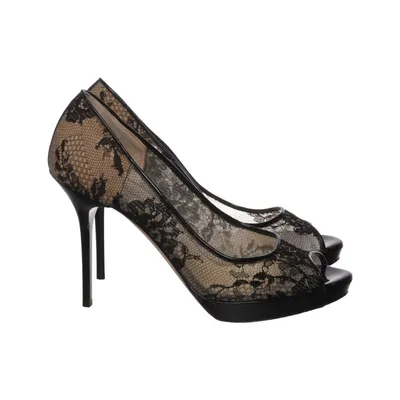Pumps (Black, Beige) from Jimmy Choo Leather