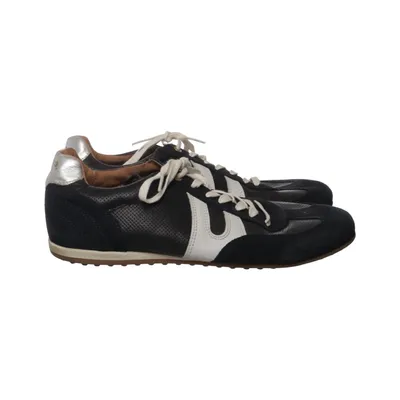 Trainers (Blue, White, Silver) from Pantofola d'Oro Leather