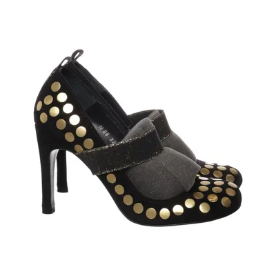 Pumps (Svart, Guldfärgad) från Pedro García Skinn