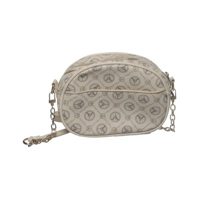 Shoulder-bag (Beige, Multicolored) from Carlo Colucci Polyester
