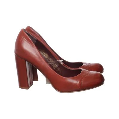 Pumps (Red) from Venturini Leather