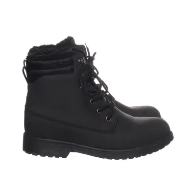Laced boots (Black) from Steeds