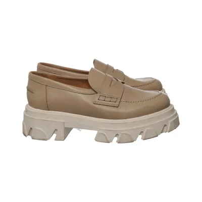 Loafers (Beige) von Shoe Biz Leder