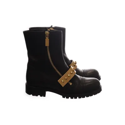 Boots (Stud Biker Boots) från Alexander McQueen Skinn