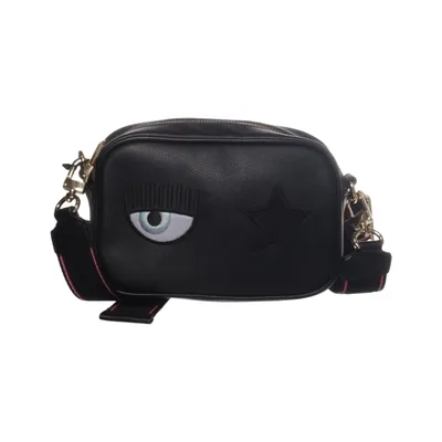 Axelremsväska (Svart) från Chiara Ferragni Polyester, Polyuretan