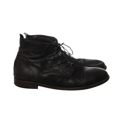 Laced boots (Black) from Moma Leather