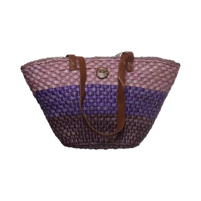 Strandväska (Lila, Rosa, Flerfärgad)