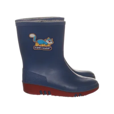 Bottes en caoutchouc (Bleu, Rouge) de Dunlop Polyuréthane