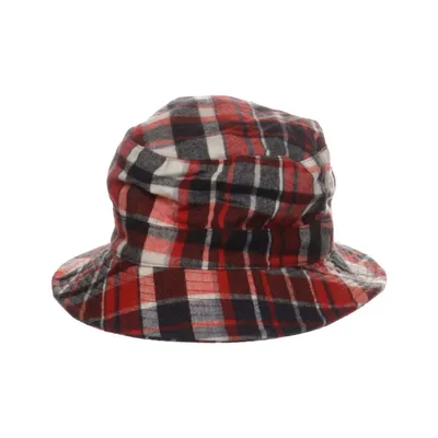 Buckethatt (Röd, Svart, Vit) från Cashmink Akryl, Bomull, Polyester