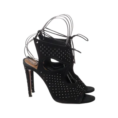 Sandales à talons hauts (Noir) de Aquazzura Cuir