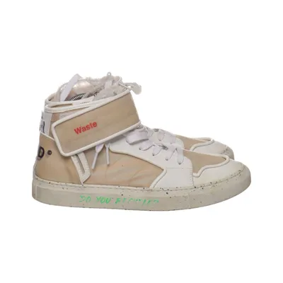 Sneakers (White, Beige) from FWD Leather