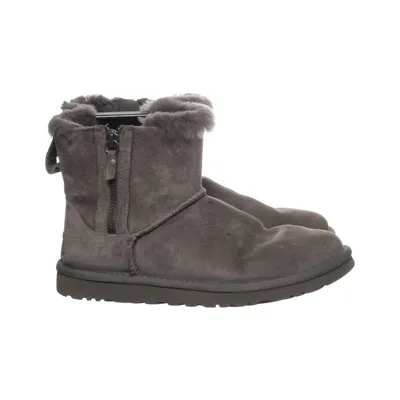 Ankle boots (Gray) from UGG Leather, Wool