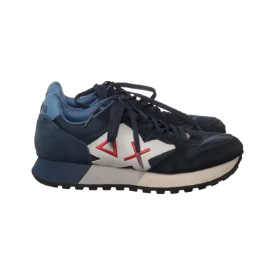 Trainers (Blue, White, Red) from Sun68 Leather