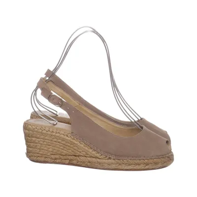 Chaussure compensées (Beige) de Macarena