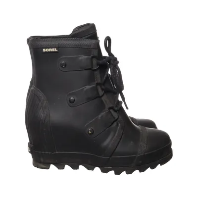 Laced boots (Black) from Sorel Leather