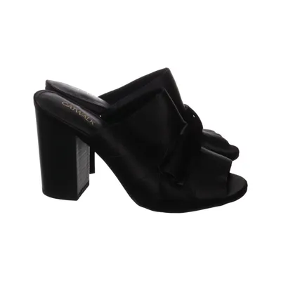 Mules (Black) from Catwalk Leather
