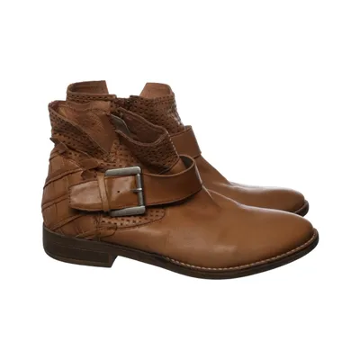 Ankle boots (Brown) from SPM Leather
