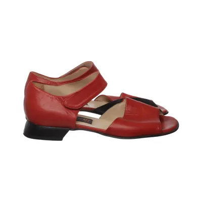 Sandals (Red, Black) from Everybody Leather