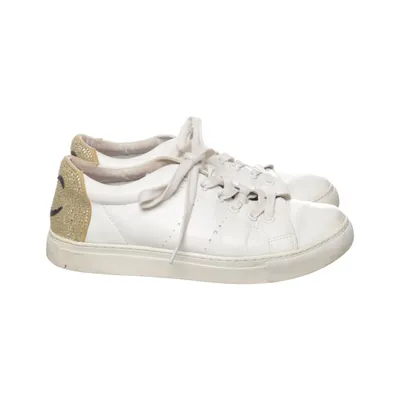 Sneakers (White, Gold) from Lola Cruz