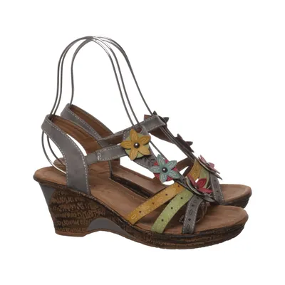 Keilschuhe (Grau, Mehrfarbig) von Annie G.