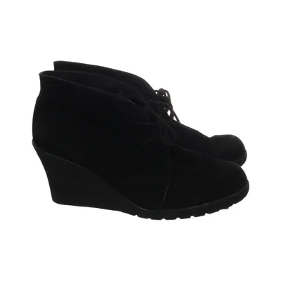 Chaussure compensées (Noir) de Mode Queen